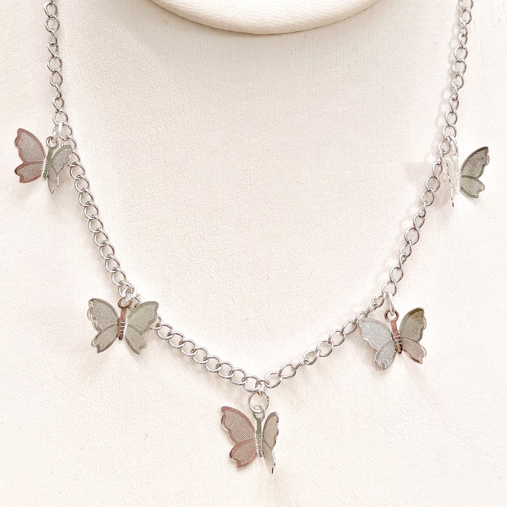 HANDMADE butterfly necklace 🦋